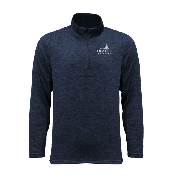 Men's Dynasty Quarter-Zip Pullover White Thumbnail